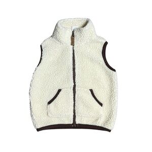 Carter's Baby Toddler Cream Sherpa Vest Size 18 Months